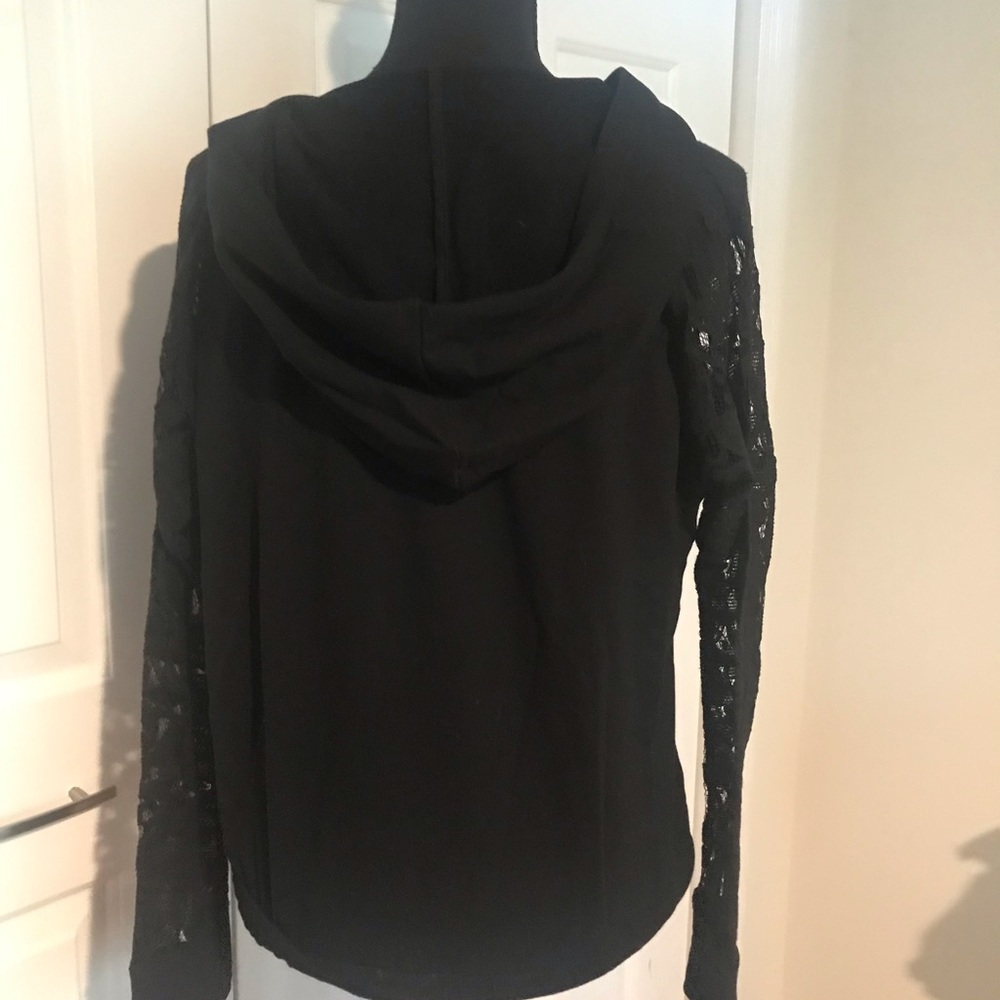 EUC Catherine Malandrino Indigo hoodie.